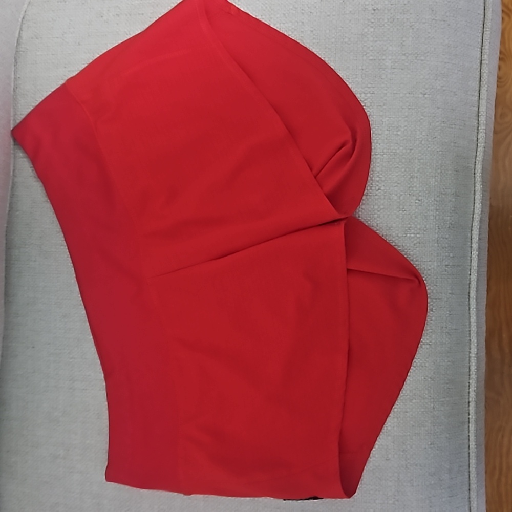 oiselle Red Athletic Shorts